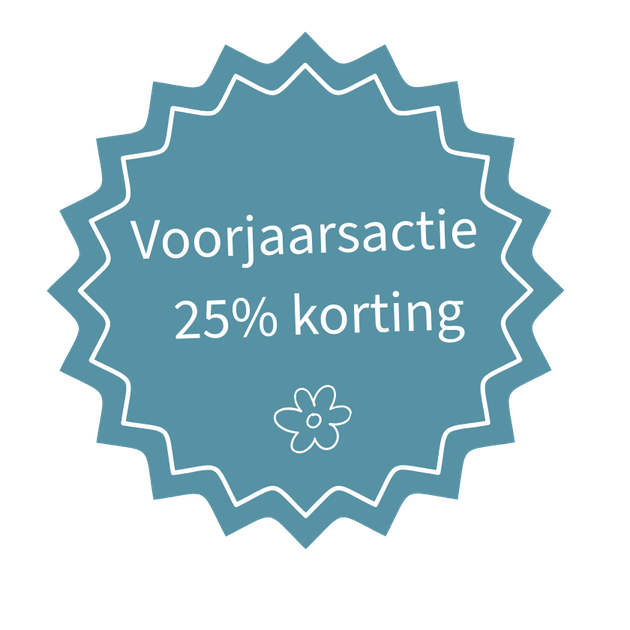 Voorjaarsactie – 25% korting (420 x 420 px)2